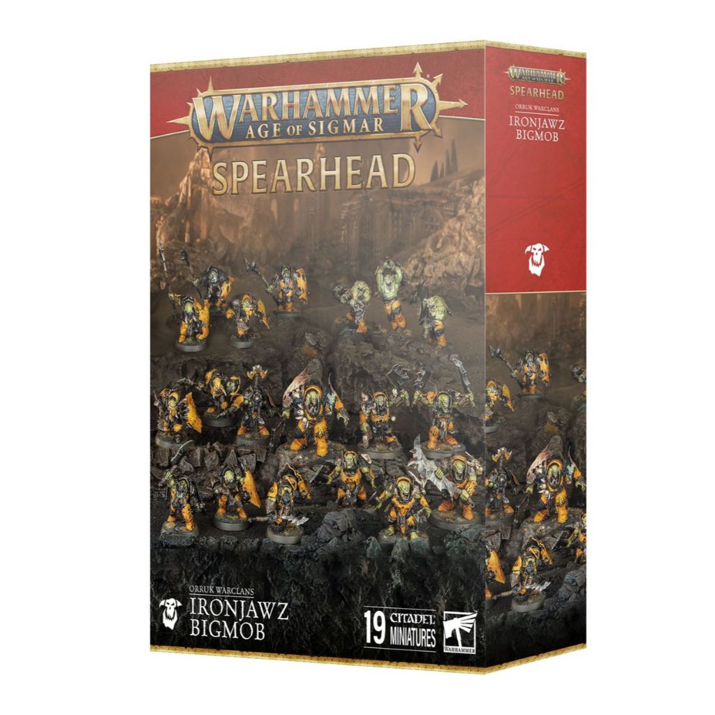Orruk Warclans Ironjawz Bigmob Spearhead