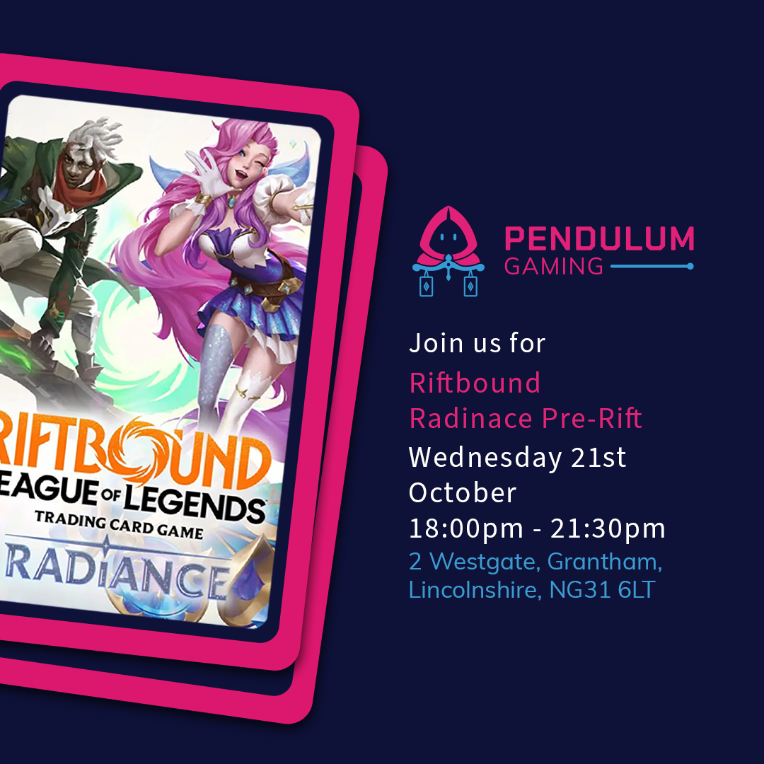 Riftbound Radiance Pre-Rift - 21/10/2026