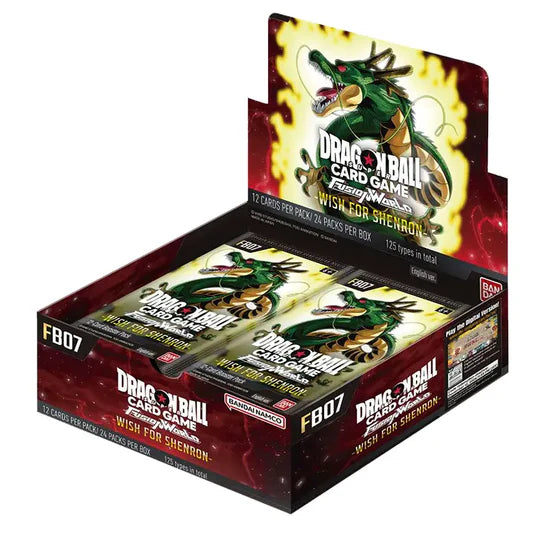 Dragonball Fusion World - Wish for Shenron - FB07 Booster Box