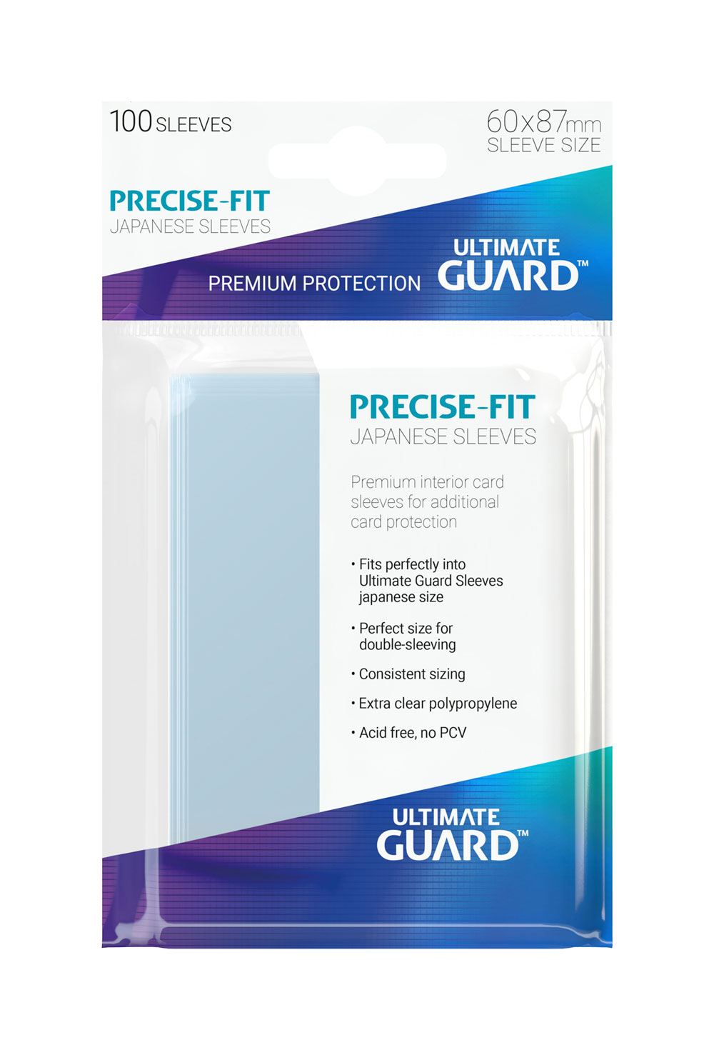 Ultimate Guard Precise-Fit Sleeves Japanese Size